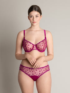 Adina Reay Fran Sheer Balcony Bra, 34G, Orchid : : Clothing, Shoes  & Accessories